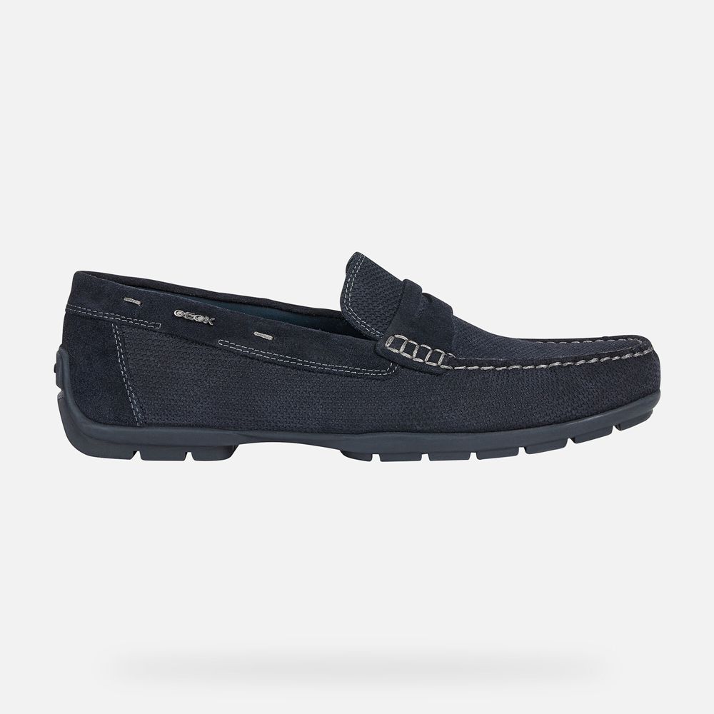 Geox Loafers Navy Moner 2Fit - Geox Mens Shoes - KFHWYJ304